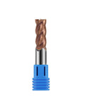 1/2" Carbide Roughing End Mill, 4 Flute End Mill Bits, 1/2" Cutting Dia