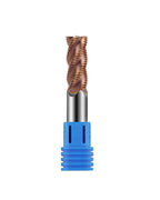 1/2" Carbide Roughing End Mill, 4 Flute End Mill Bits, 1/2" Cutting Dia