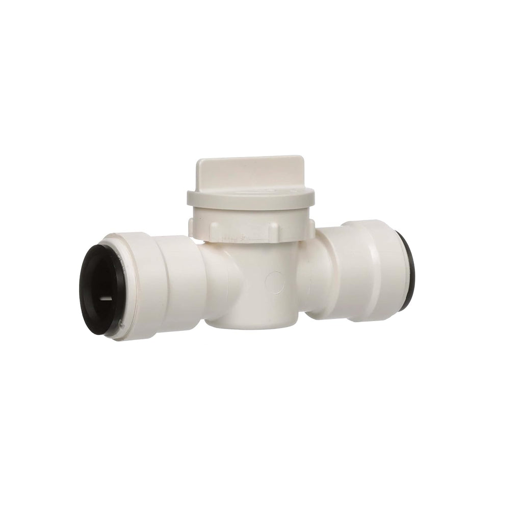 3539-10 AquaLock Plastic Series, 1/2" CTS x 1/2" CTS Off-White Lead-Free Polysulfone Type 39 Straight In-line Valve