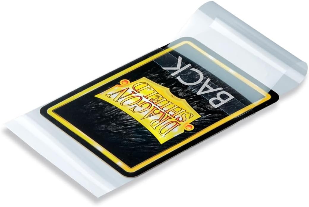 Sealable Inner Card Sleeves Standard Size (100 CT) – PVC-Free Polypropylene Double-Sleeve Protection Compatible with
