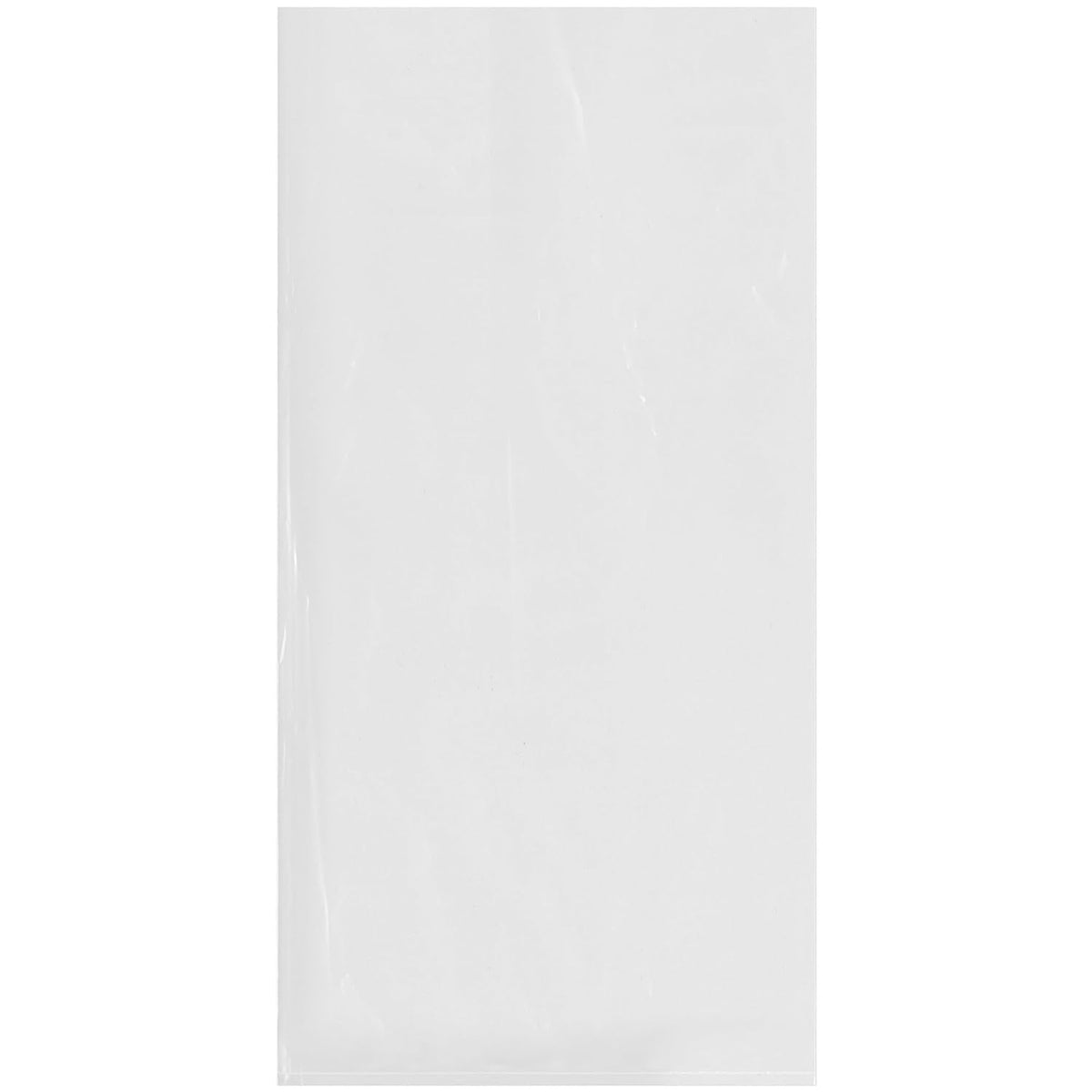 10 x 20 inch, 2 Mil Flat Open Clear Poly Bags (Pack of 100)