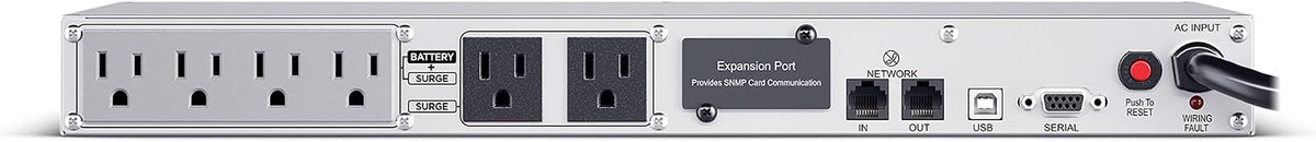 CyberPower CP500PFCRM1U PFC Sinewave UPS Battery Backup and Surge Protector