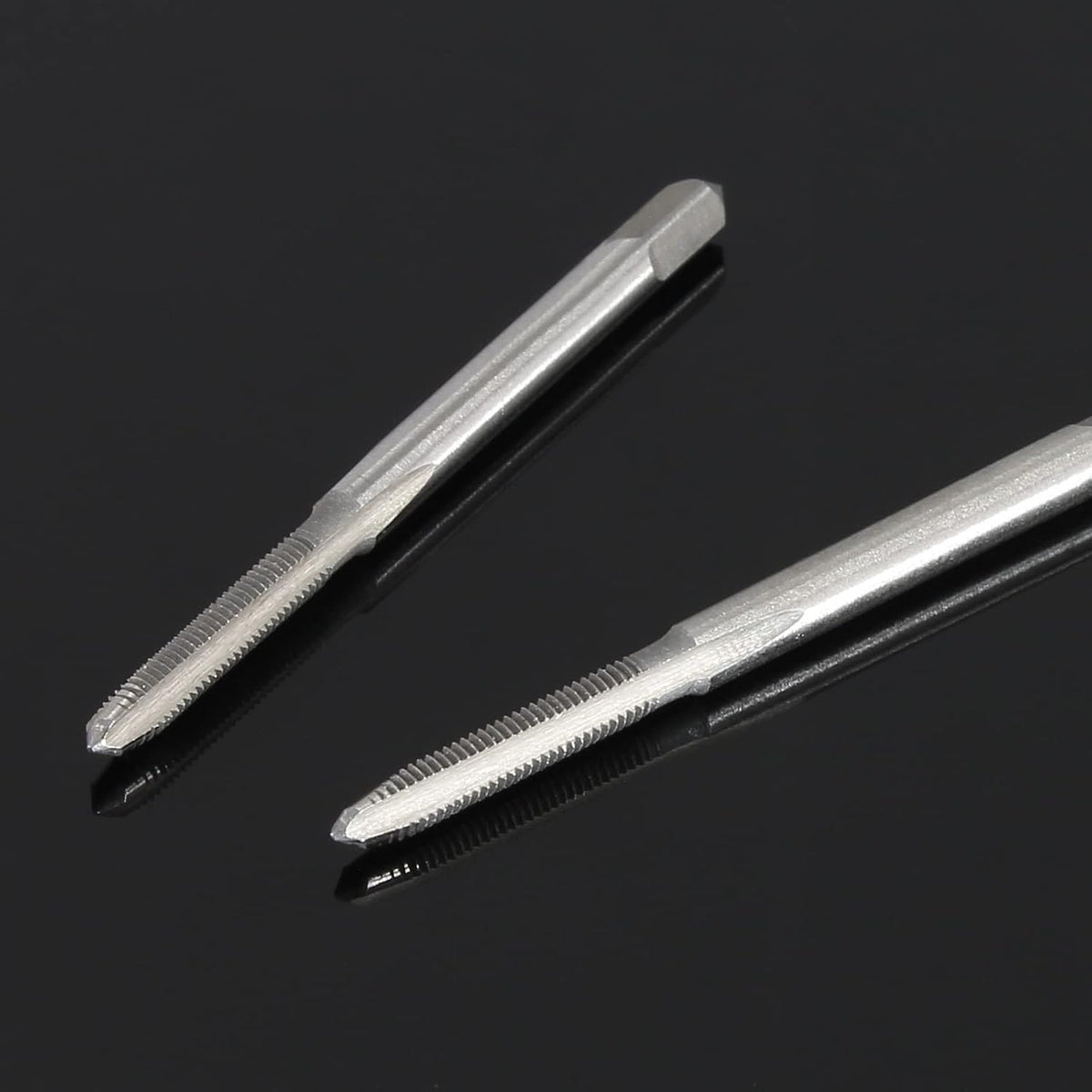 2 PCS M3x0.5 Machine Tap, HSS Thread Tool for Metal Cutting
