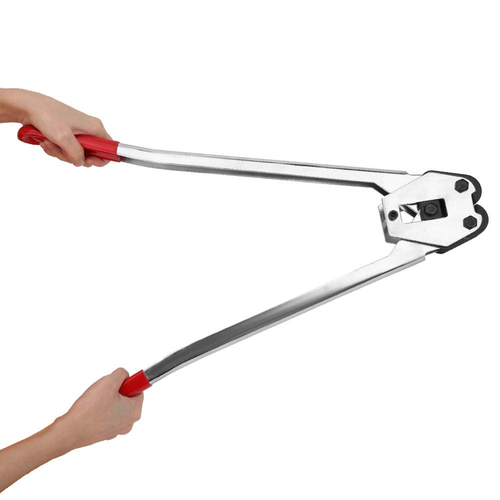 Strapping Crimper Pliers for Packaging 12-19mm (Red)