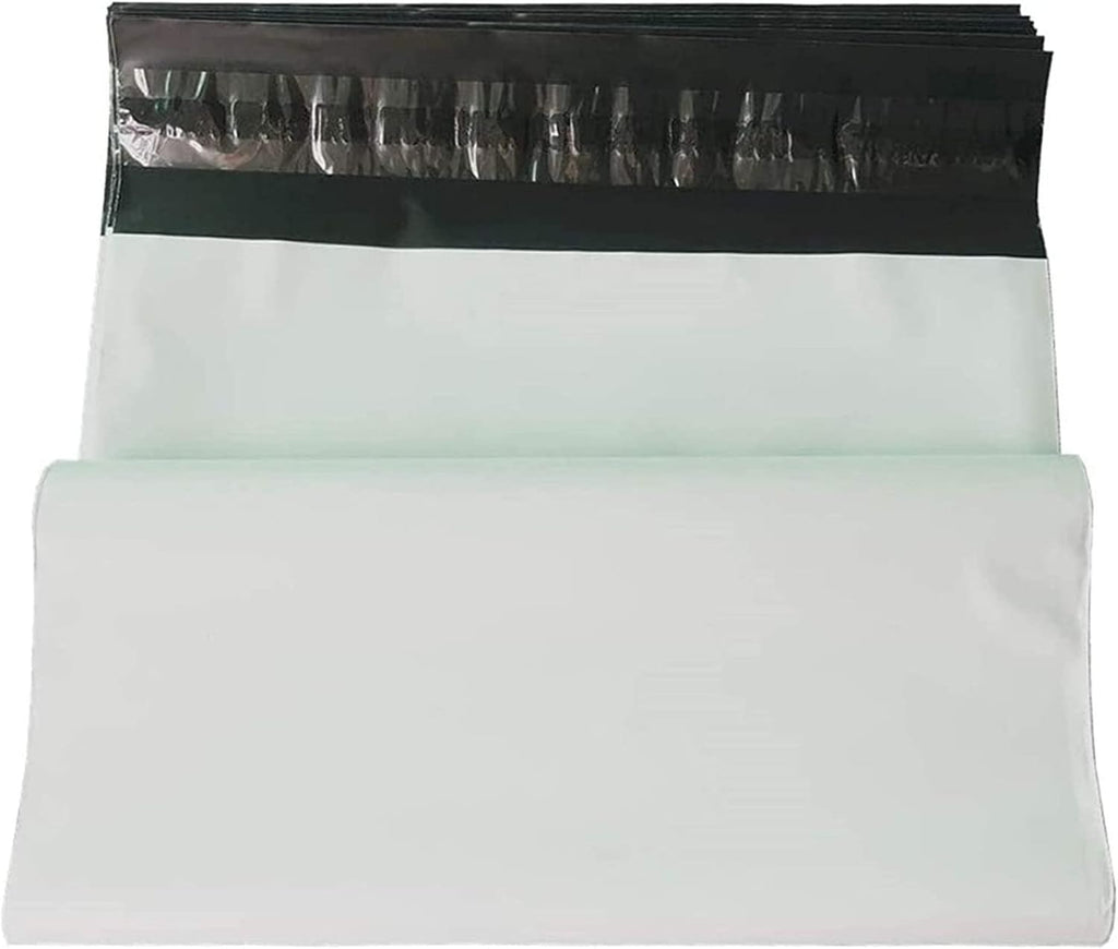 17.7 X 22 Inches White Poly Mailers，Large Self-Sealing Shipping Bags 10 Pcs | Waterproof Plastic Packaging Envelopes Bag