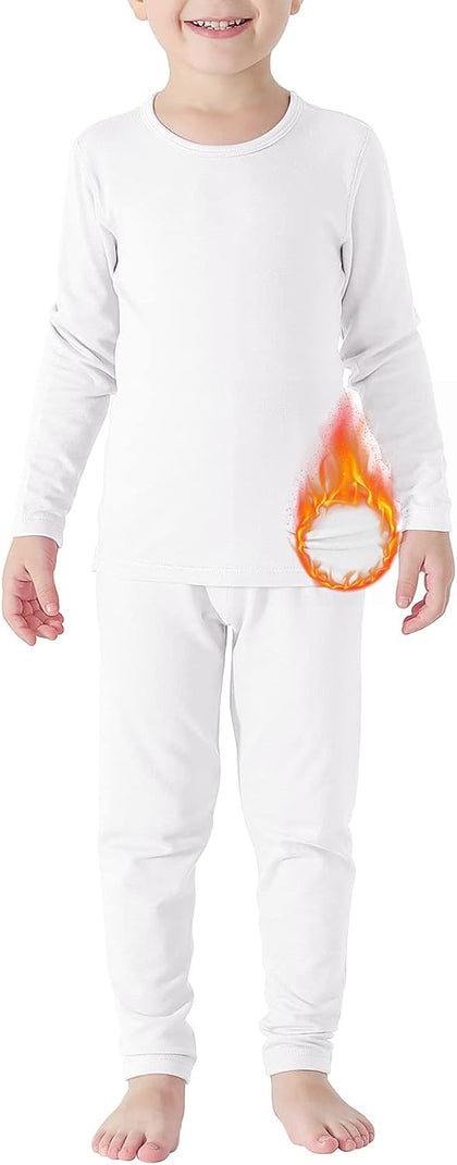 Thermal Underwear for Kids Toddler Winter Base Layer Long Johns Sets for Girls Boys