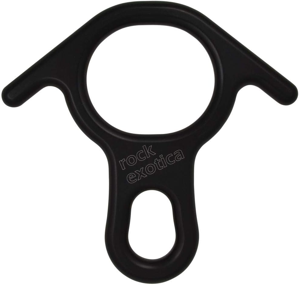 Descender - Lightweight Aluminum Figure 8 with Side Ears for Rappelling and Rope Control – Made in The USA