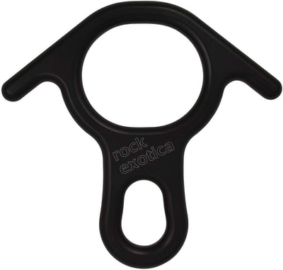 Descender - Lightweight Aluminum Figure 8 with Side Ears for Rappelling and Rope Control – Made in The USA