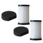 HogarTech Replacement Filter Set Compatible for Iwoly V600 Vacuum Cleaner, Washable ABS Filter and Sponge Replacement Parts