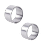 OKIYP 2pcs Steel Sleeve Bushing Bearing Inner Ring,Sleeve Bearings,ID 35mm，OD 40-50mm，Hight 20-35mm Hardware(35x42x20mm)