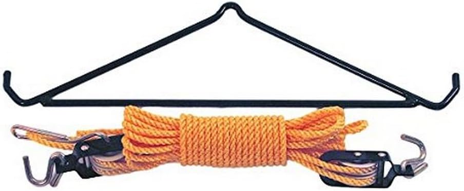 Rivers Edge RE786 Game Gambrel with Hoist, Perfect for Hanging Large Game, No Need to Tie Off, 22" Wide Gambrel, 3/8"