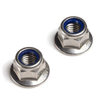 FullerKreg M4 x 0.7 Hex Flange Nylon Insert Lock Nuts, Pack of 25