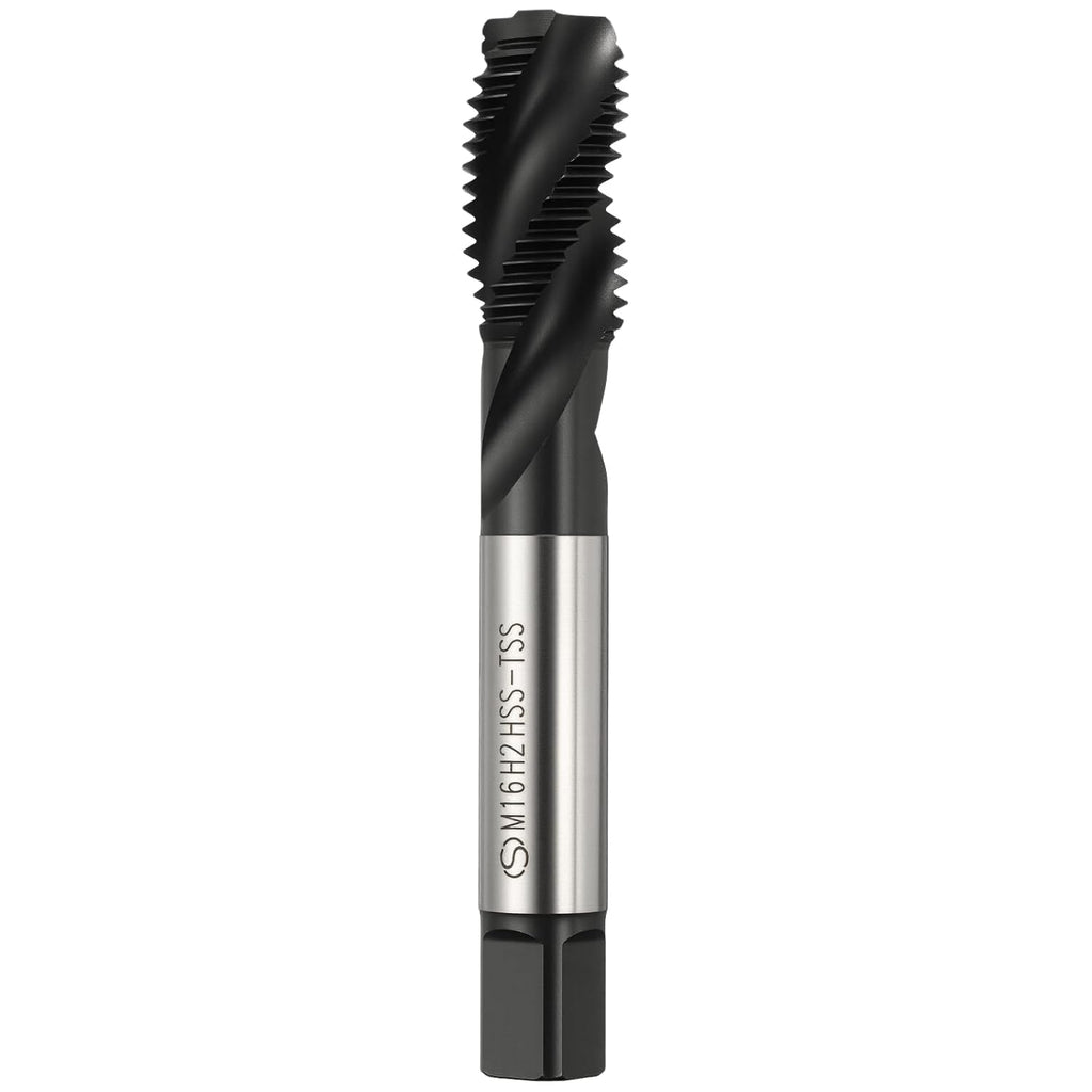 M16 x 2 Spiral Flute Thread Tap M35 High Speed Steel TICN Finish