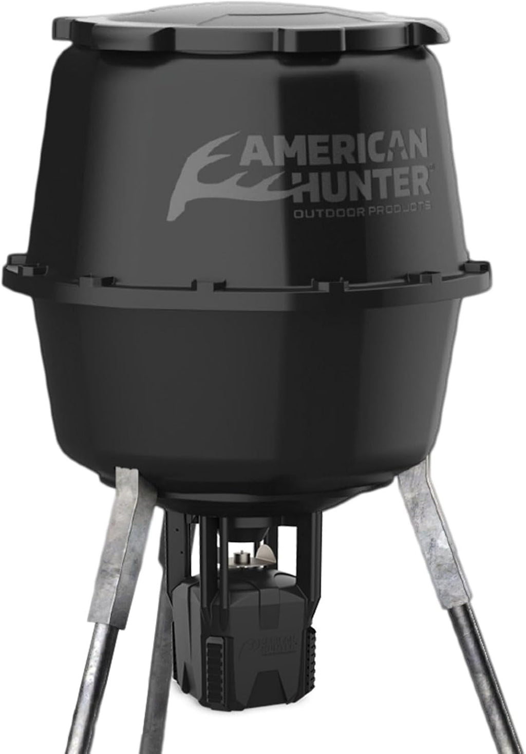 30 Gal Nesting Hopper | Hunting Durable Lightweight 3 Legged Game Feeder with XDE-Pro Automatic Delivery System
