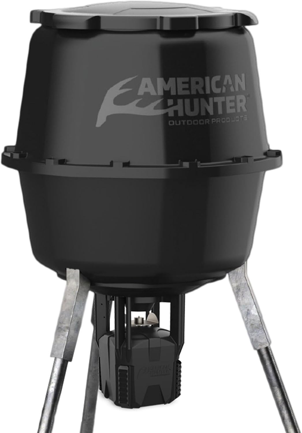 30 Gal Nesting Hopper | Hunting Durable Lightweight 3 Legged Game Feeder with XDE-Pro Automatic Delivery System