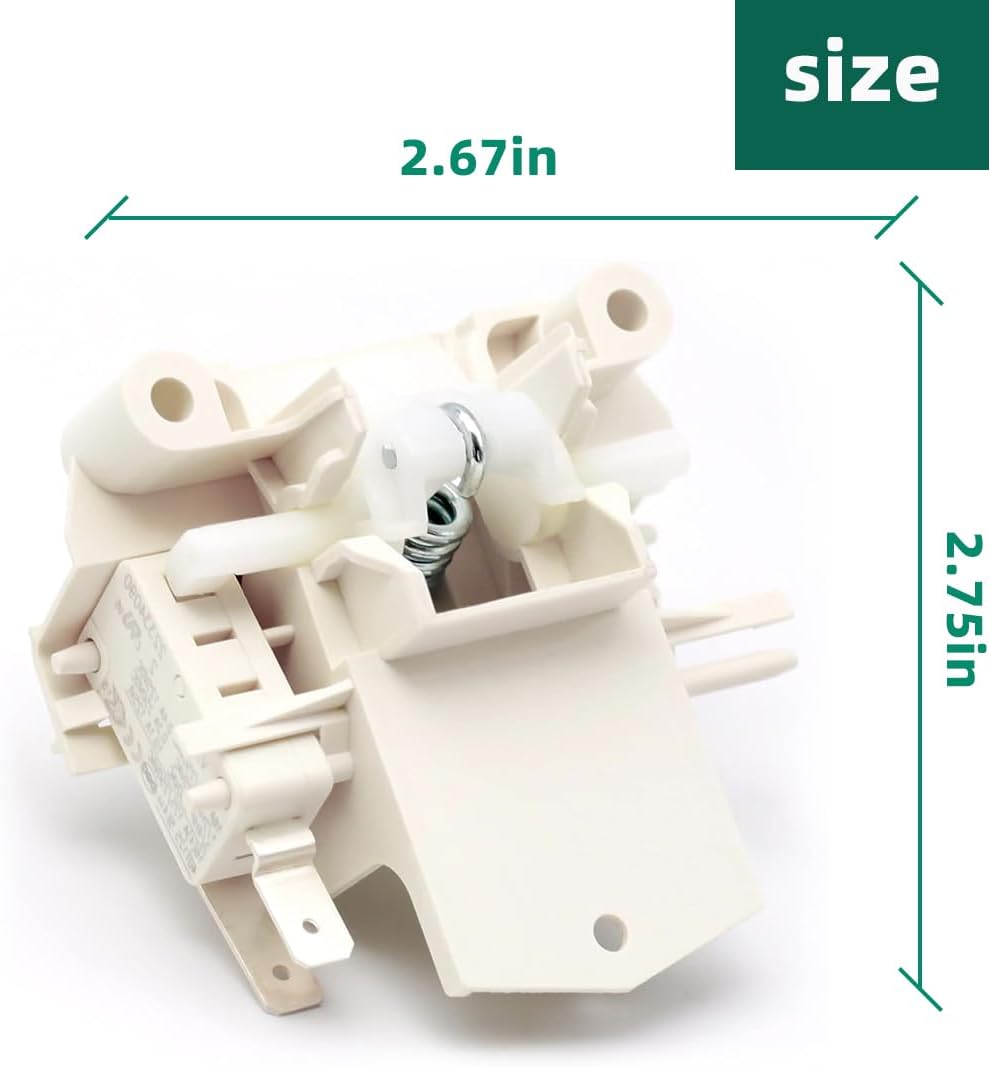 【 𝙐𝙥𝙜𝙧𝙖𝙙𝙚𝙙 】DD81-02132A / DD81-01629A Dishwasher Door Switch Latch Lock Compatible With Samsung Dishwasher Model DW80K5050UB DW80R5060US DW80R5061UG DW80F600UTW DW80K7050UG DW80J3020US
