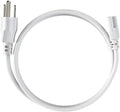 5FT Plug Power Cord T5 T8 LED Tube Power Cable,5FT 3-Outlet Power Cord for LED Shop Lights