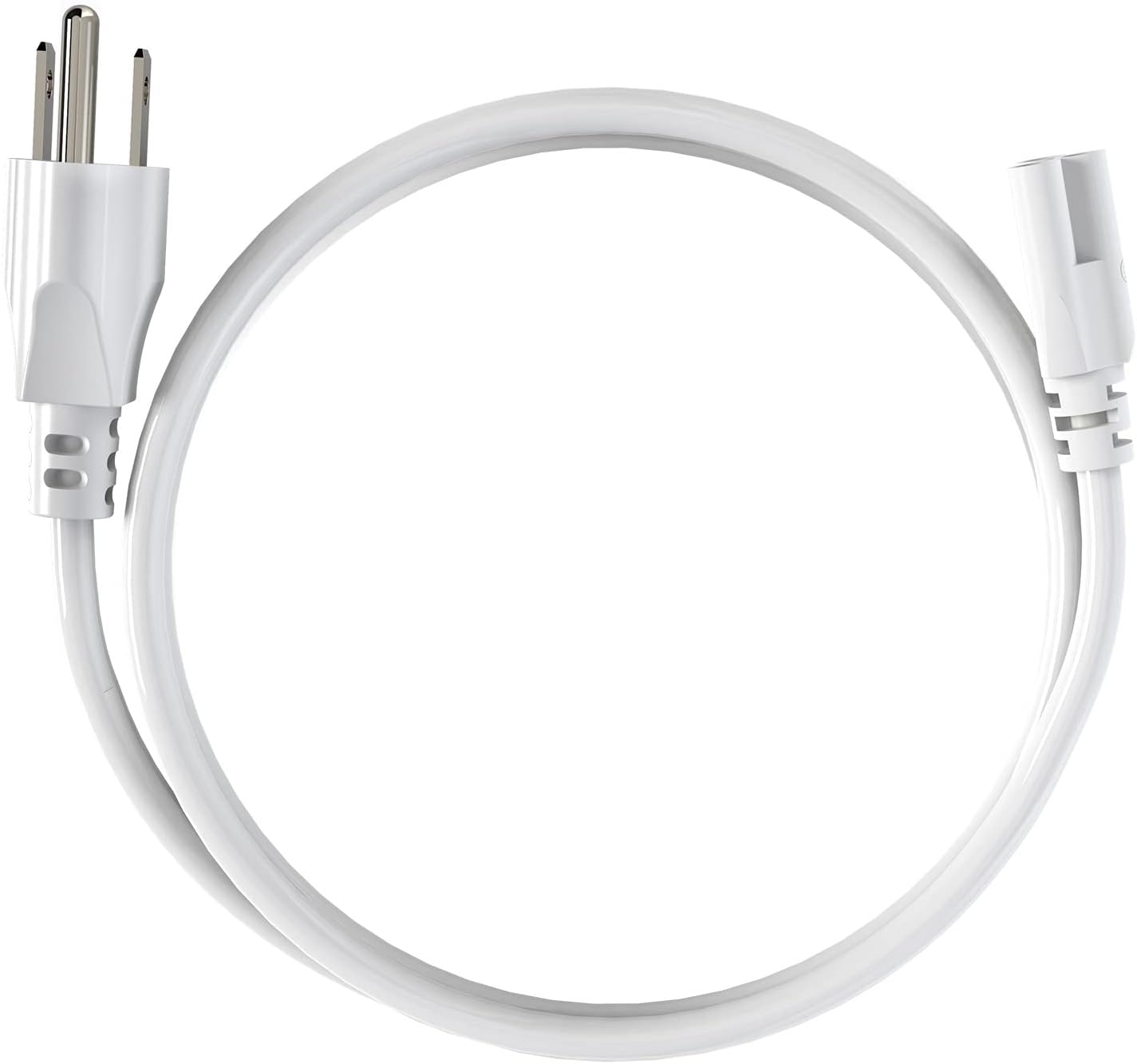 5FT Plug Power Cord T5 T8 LED Tube Power Cable,5FT 3-Outlet Power Cord for LED Shop Lights