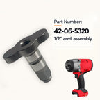 42-06-5320 1/2" Anvil Assembly Fit for 2967-20 Friction Ring Type Durable New Replacement Part