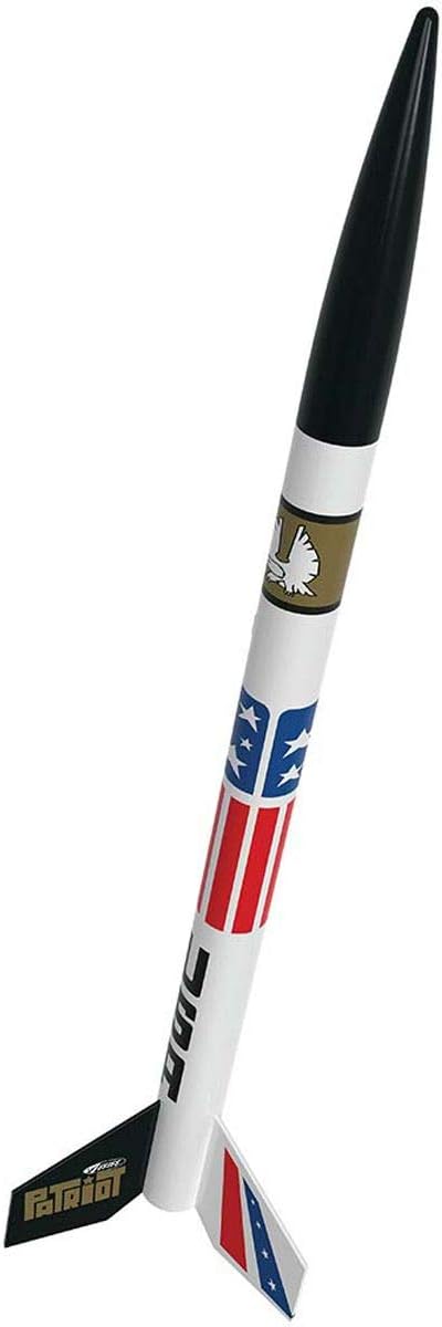 652 Citation Patriot Flying Model Rocket Kit 0652 | Intermediate Level Build | Soars up to 600'