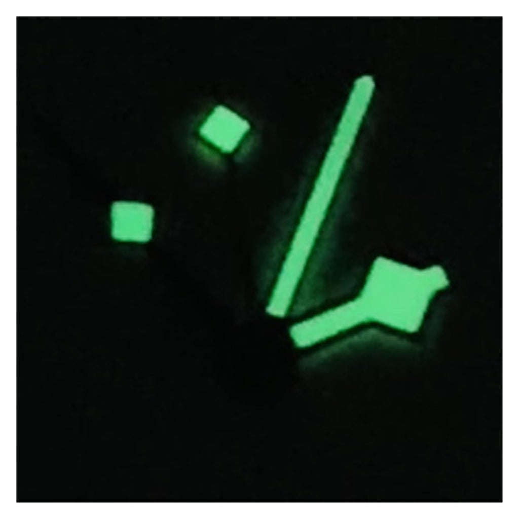 Green Luminous GMT Hands Set for NH34A 4R34(Silver Black)