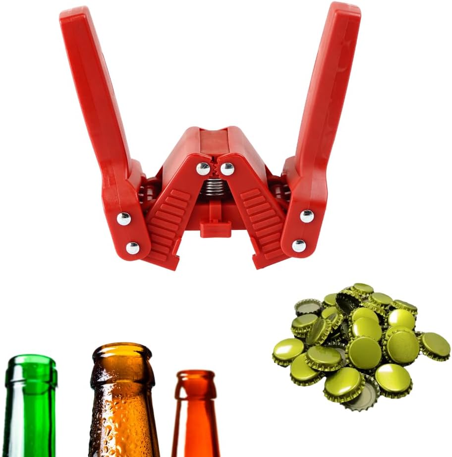 Manual Beer Bottle Capper, 26mm Cap Sealer for Home Brewing, Easy to Use