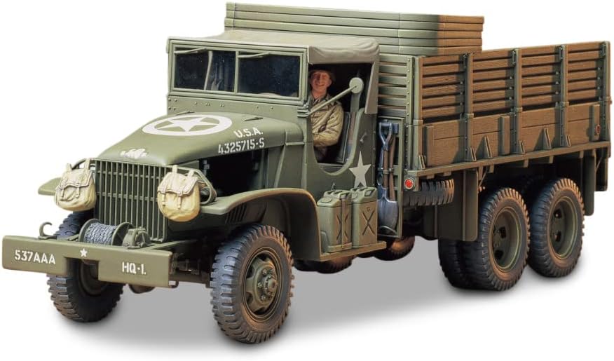 35218 1/35 US 2.5 Ton 6x6 Cargo Truck Plastic Model Kit