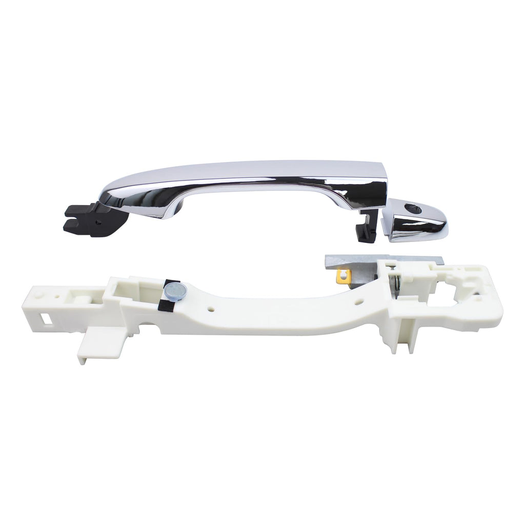 Front Driver Side Exterior Door Handle and Base for Honda