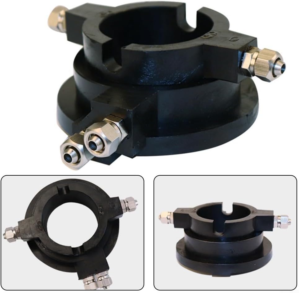 Pneumatic Rotary Coupling Valve Compatible With Tire Changer Machines, Air Distribution Cylinder 49.541 Mm,Plastic And Metal Design