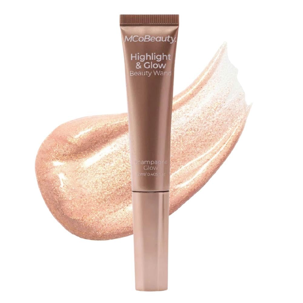 Highlight & Glow Beauty Wand Liquid Highlighter - Champagne