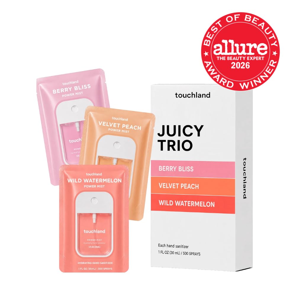Juicy Trio Hydrating Hand Sanitizer Spray Set Travel Size