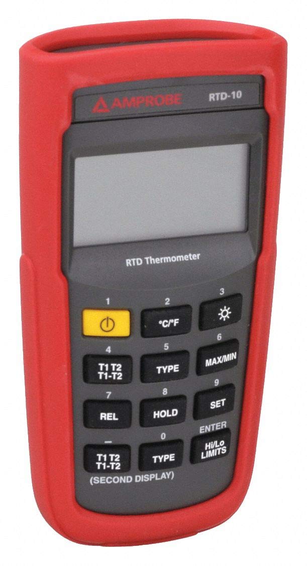 Amprobe RTD-10 Dual Input Digital RTD Thermometer