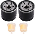2 Pack 136-7848 Oil Filter for Toro 120-4276 127-9222 V-Twin Engine Timecutter SW4200 SW5000 SS4250 SS5000 SS5425 MX5000 Oil Filter with Fuel Filter