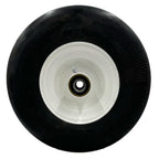 13x6.50-6 Smooth White Lawn Mower Wheel Assembly