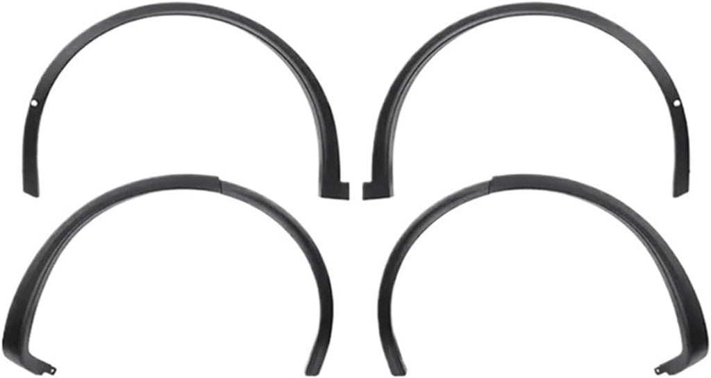 Car Wheel Eyebrow Fender Compatible For Tesla Model X 2016-2024 Mudguard Mud Flap Splash Guard Arches Trim Molding