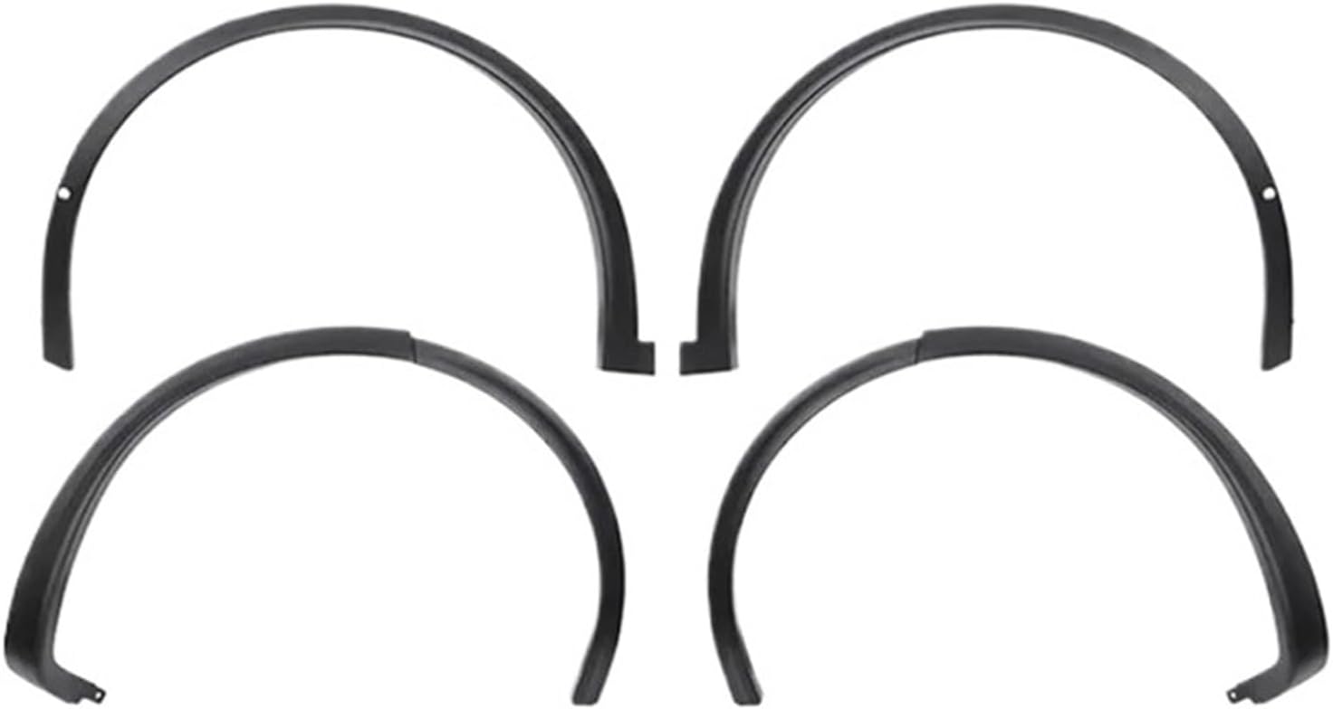 Car Wheel Eyebrow Fender Compatible For Tesla Model X 2016-2024 Mudguard Mud Flap Splash Guard Arches Trim Molding