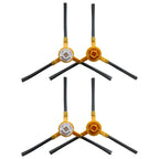 SundiooK Side Brushes for Tesvor S5 Max Robot for Vacuum, 4-Pack Replacement Accessories