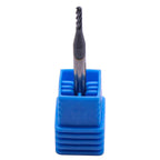 5Pcs 1/16" 4 Flute Solid Carbide Ball Nose End Mills - AlTiN Coated