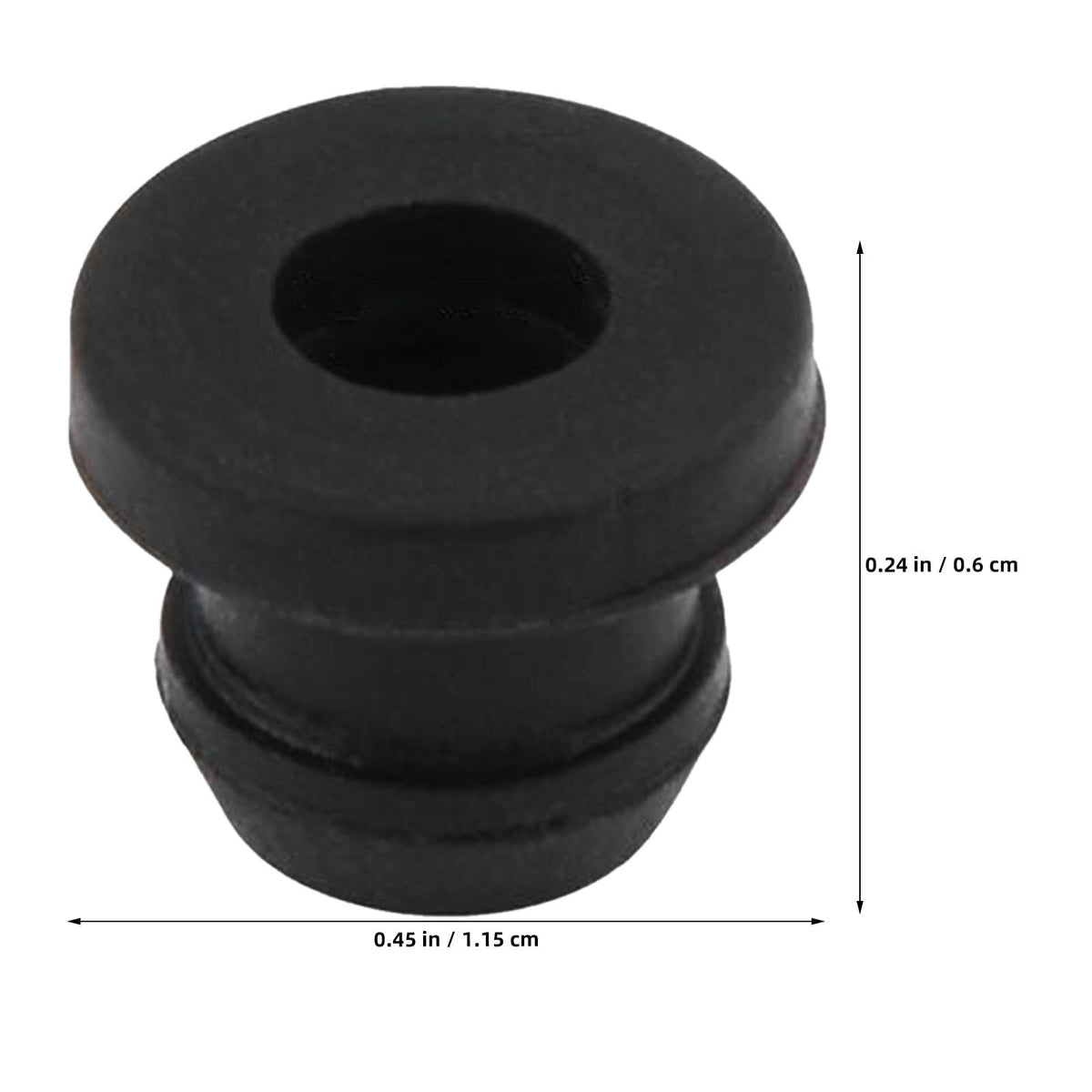 12pcs Black Rubber Stove Grate Pad Replacement with Heat Resistance