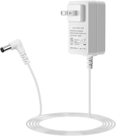 SHNITPWR 24V 0.5A 500mA Power Supply Adapter for Essential Oil Diffuser Aromatherapy Humidifier ETL Listed Class 2 Power Adapter 100V~240V AC to DC 24 Volt 12W Converter 5.5x2.1mm Tip 6ft Power Cord