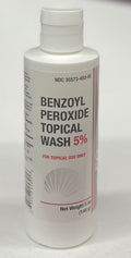 Benzoyl Peroxide Topical Face Wash 5% Acne Medication 5oz, 1 Count (Pack of 1)