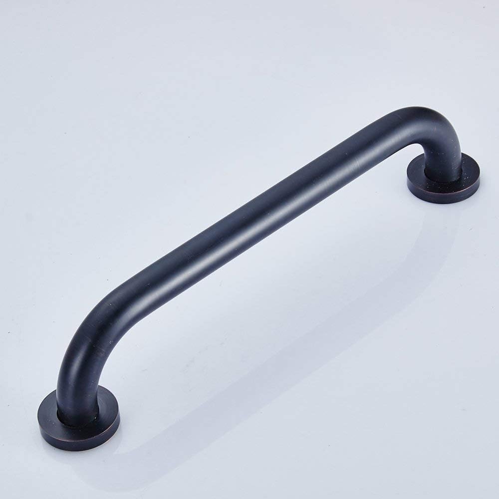 Oil Rubbed Bronze Bathroom Shower Grab Bar, Home Care Bath Handrail (12 Inch)