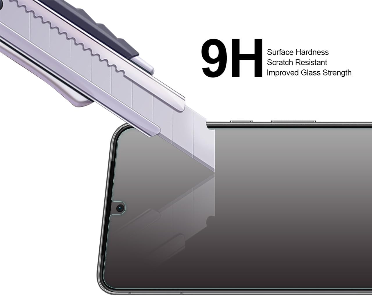 (3 Pack) Designed for Google (Pixel 8 Pro) Tempered Glass Screen Protector, Anti Scratch, Bubble Free