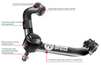 Freedom Off-Road Front Upper Control Arms for 2-4" Lift For 09+ Ram 1500