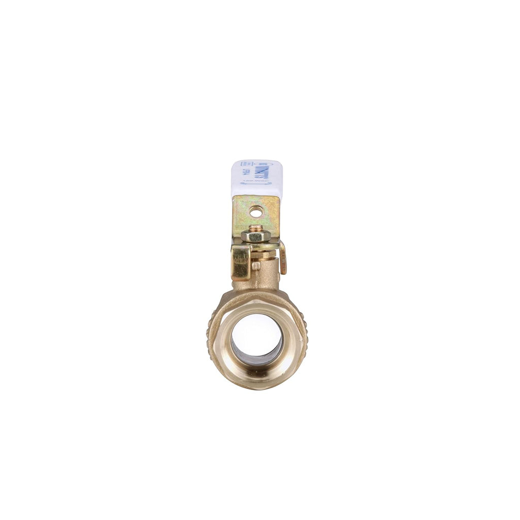 Watts 3/4" Lead-Free Brass Full Port Ball Valve Female Threaded 2-Piece