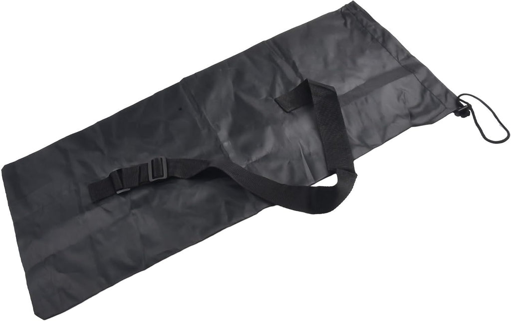 Nylon Skateboard Carry Bag, Protective Storage Case for Longboard Kick Scooter Outdoor Commuting Black 1 Piece