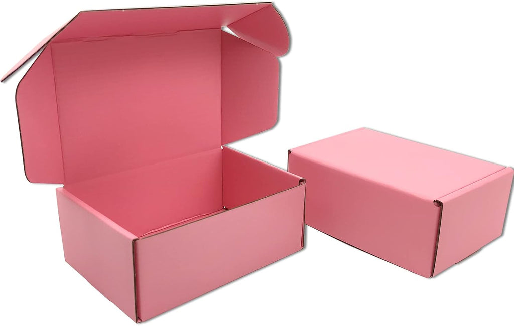 Small 6x4x2 Pink Shipping Boxes for Packaging Small Business Set of 25 Cardboard Cardboard Mailer Boxes for Shipping