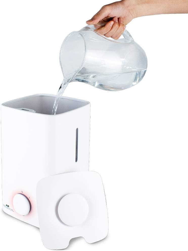 Humidifiers for Bedroom Convenient Oversized 4.5L Tank Runs for 70 Hours for Large Room up to 400 Sq Ft Top Fill Cool