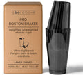 Boston Cocktail Shaker Set, 2 Piece, 18 and 28 Oz Tins, Black
