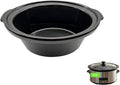 8 Qt Replacement Slow Cooker Insert pot,Compatible for Crockpot Slow Cooker